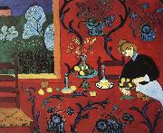 Henri Matisse The Red Room painting